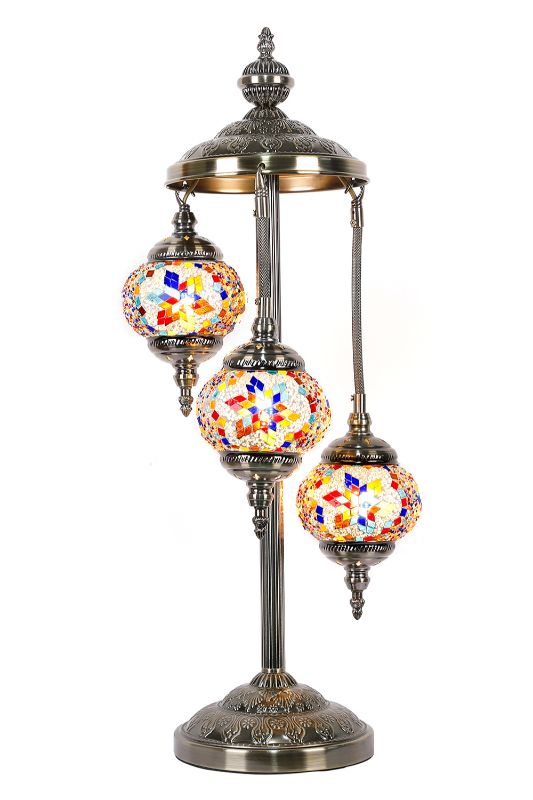 Turkish Mosaic Electric Lamp - 75cm - Version 9