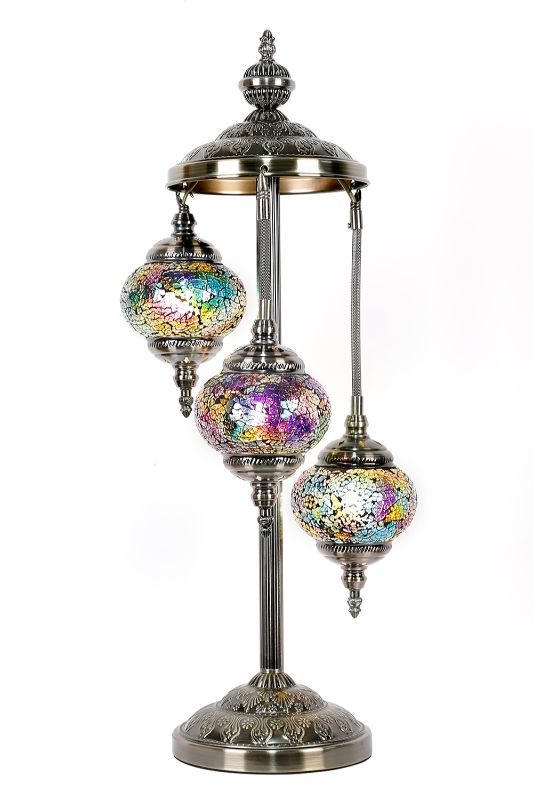 Turkish Mosaic Electric Lamp - 75cm - Version 10