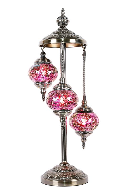 Turkish Mosaic Electric Lamp - 75cm - Version 11
