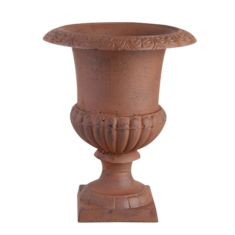French Urn - Cast Iron High Medium (24 x 24 x 30cm)
