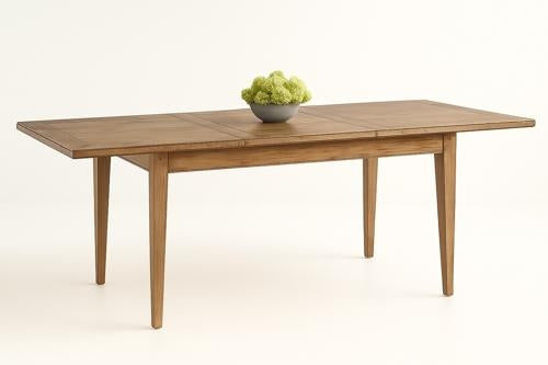 Bosquet Double Ext Dining Table Rustic Light