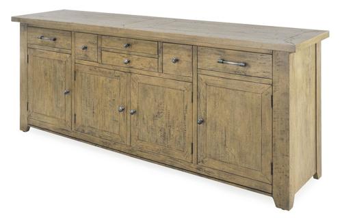 Bosquet 4 Door / 6 Drawer Buffet Mango Rustic Light
