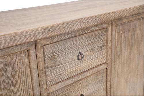 Lotus & Jade 4 Door 3 Drawer Buffet Reclaimed Pine