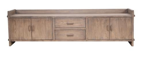 Lotus & Jade Entertainment Cabinet Ash Wood