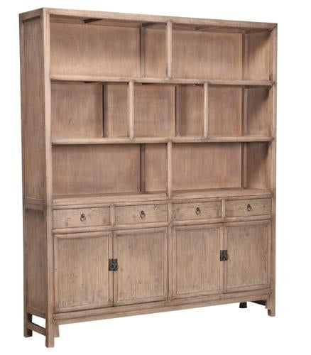 Lotus & Jade Hutch Dresser Reclaimed Pine