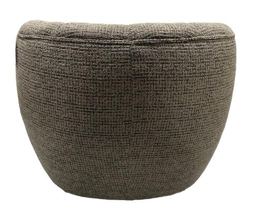 Milly Swivel Accent Chair Caramel & Black