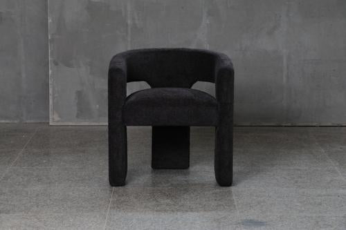 Apollo Chair in Boucle Black