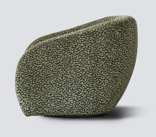 Crown Swivel Chair Olive / Black