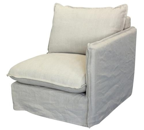 Villa Signature Corner Suite Right Arm Salt & Pepper