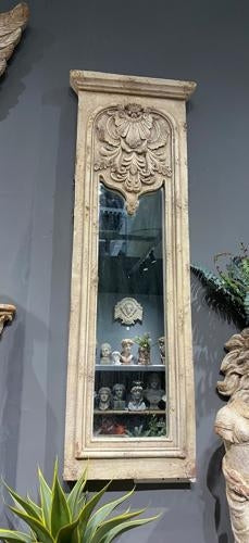 Vintage Wall Mirror Antique Marble 1500x520x80mm