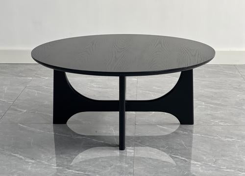 Baobab Coffee Table Black Oak
