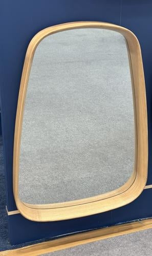 Natural Oak Oblong Framed Mirror 680x950mm