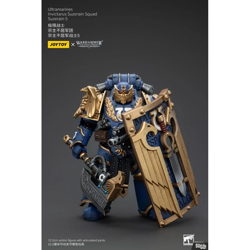 Warhammer Collectibles: 1/18 Scale Ultramarines Invictarus Suzerain Squad