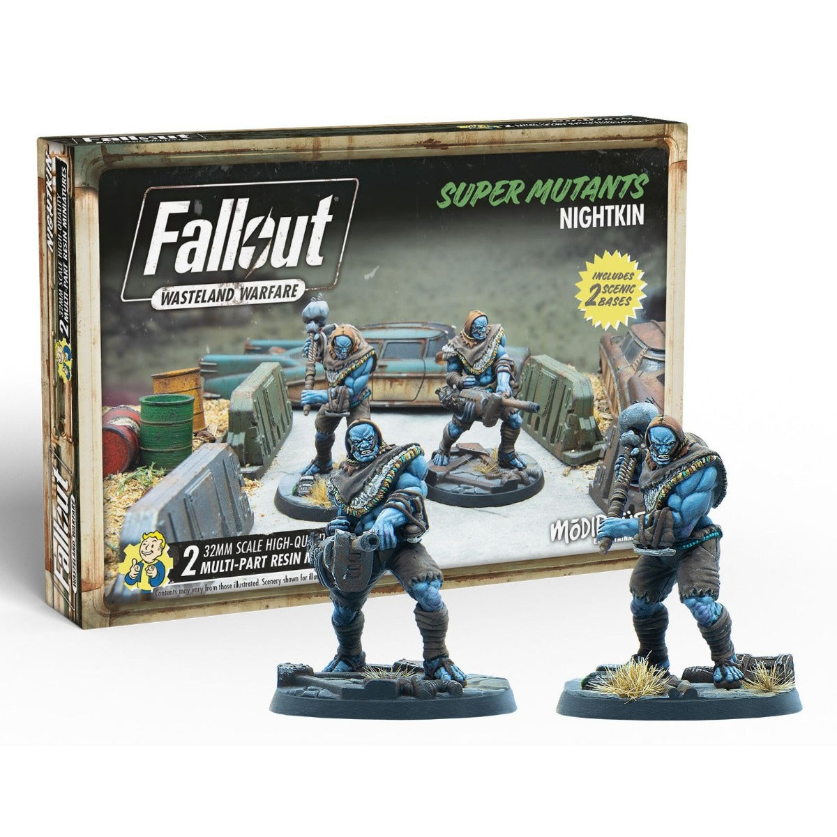 Fallout Wasteland Warfare - Super Mutants Nightkin