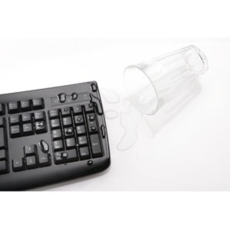 Kensington Pro Fit Wireless Desktop Set - USB Membrane Wireless 2.40 GHz Keyboar