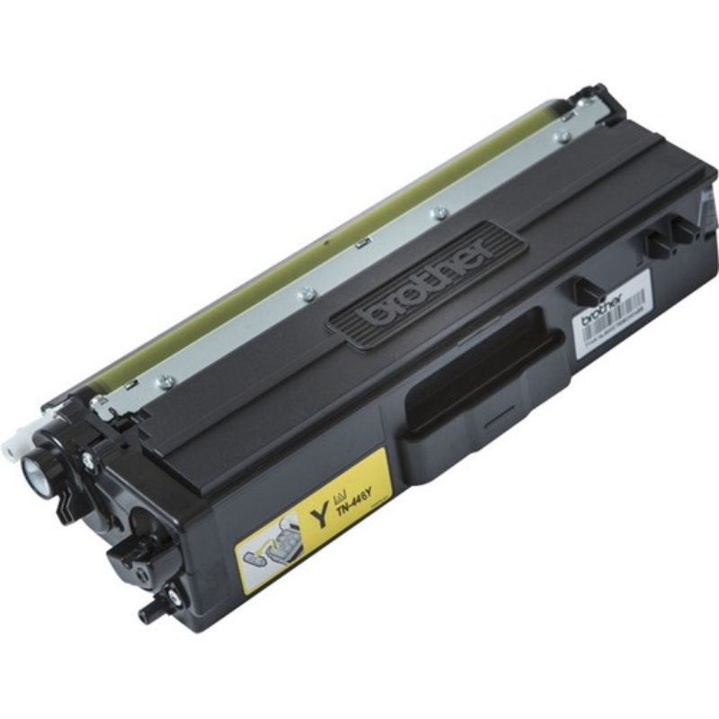 Brother TN446 Original Toner Cartridge - Yellow - Laser - Super High Yield - 650