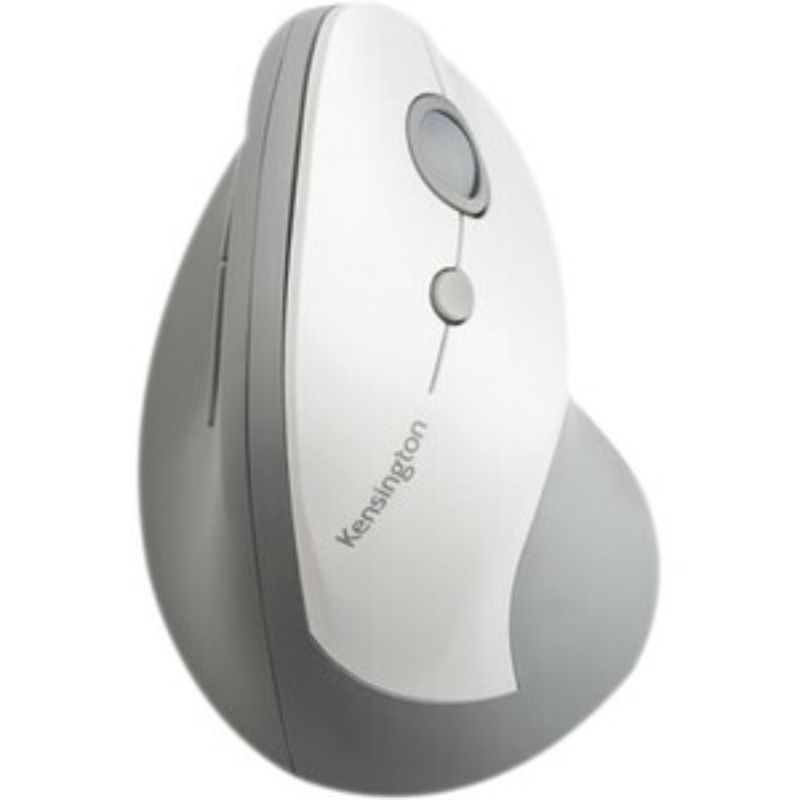 Kensington Pro Fit Ergo Vertical Wireless Mouse - Wireless - Radio Frequency - 2