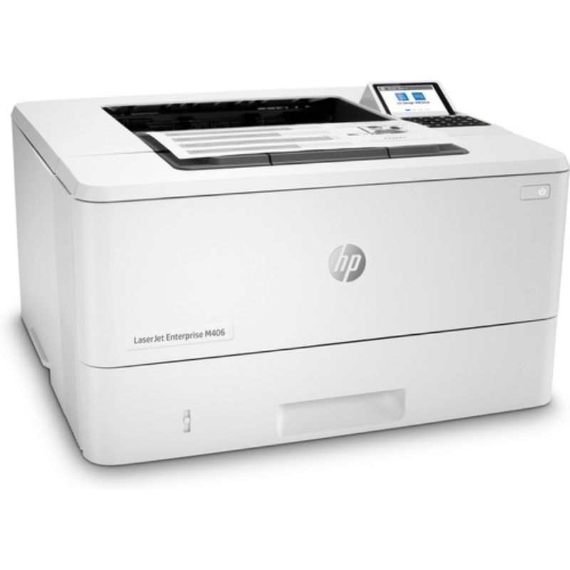 HP LaserJet Enterprise M406dn Desktop Laser Printer - Monochrome - 40 ppm Mono -
