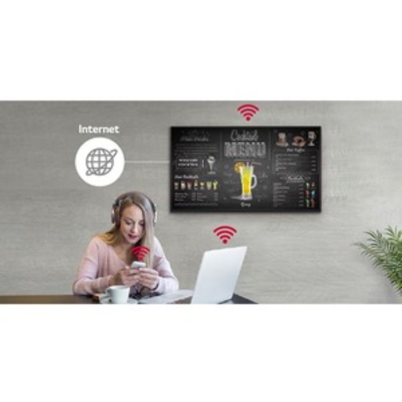 LG 65UL3J-B WebOS UHD Signage - 165.1 cm (65") LCD - 3840 x 2160 - Direct LED -