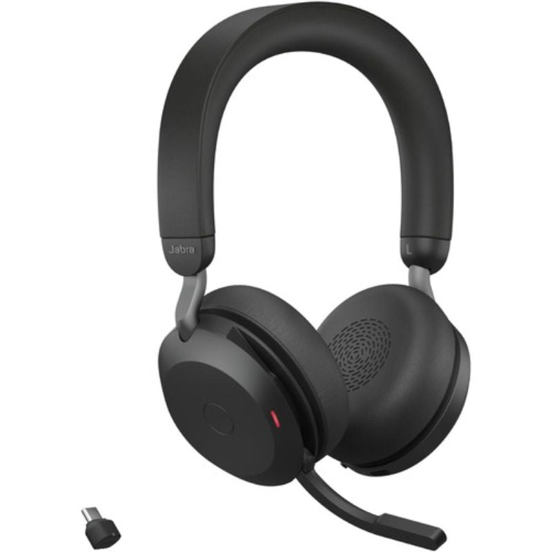 Jabra Evolve2 75 Headset - Stereo - Wireless - Bluetooth - 3000 cm - 20 Hz - 20