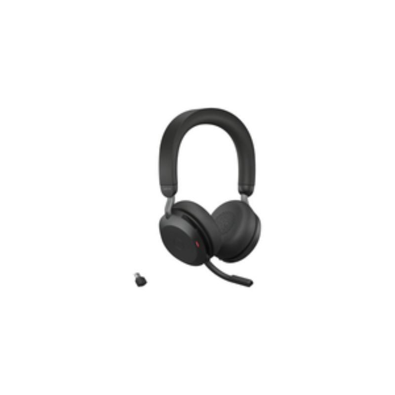 Jabra Evolve2 75 Headset - Stereo - Wireless - Bluetooth - 3000 cm - 20 Hz - 20