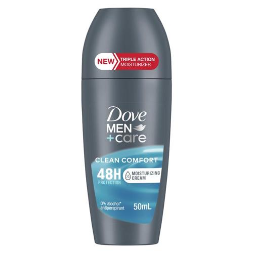 Dove Roll on 50ml Clean Comfort - Pack of 6