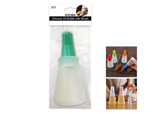 Max Brand Silicone Oil Bottle with Brush - Pack of 24