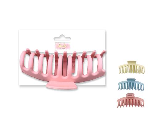Amelia Colorful Plastic Hair Claw 10.5cm - Pack of 24