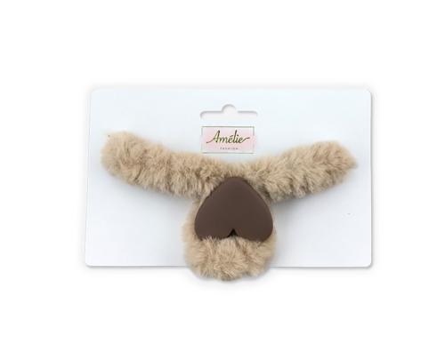 Amelia Fluffy Hair Claw 11cm - Pack of 12