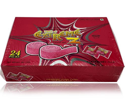 Extreme Z - Strawberry - Pack of 24