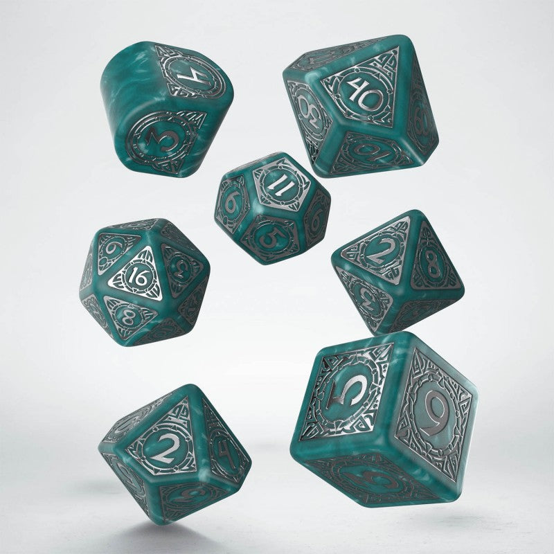 Q Workshop - Viking Modern Mjolnir Dice Set 7