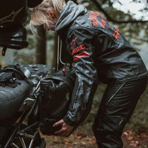 SW-Motech Sys Bag Waterproof w/ Adapter Plate 27L-40L Left For PRO OR Evo Side