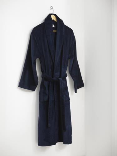 Baksana - Ashley Robe - Navy L/XL