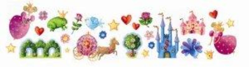 Stickers - Princess Marg (4 Packs) - Djeco