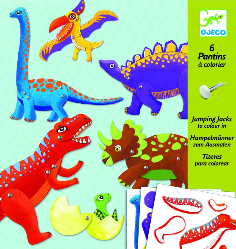 Jumping Jacks Set - Dinosaurs