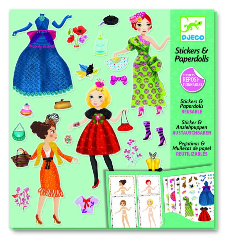 Paper Dolls Craft Kit - Massive Fashion