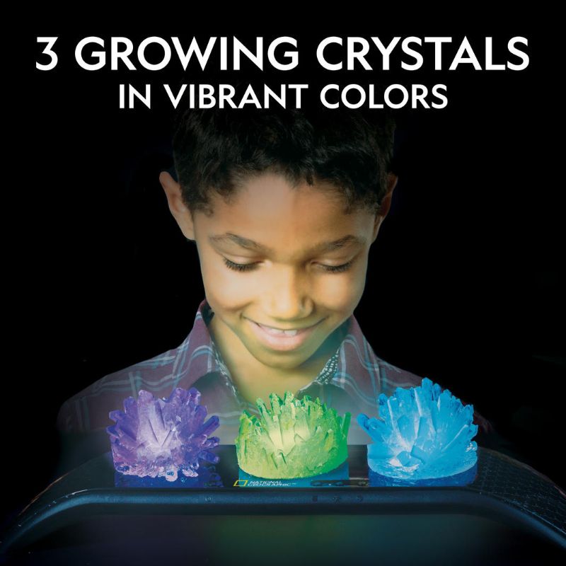Light Up Crystal Growing Kit - National Geographic - National Geographic