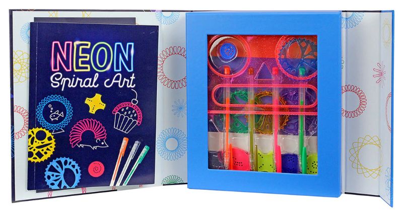 Fun With Neon Spiral Art Kit