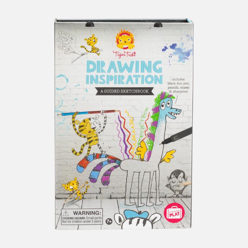 Drawing Inspiration Kit - A Guided Sketchbook