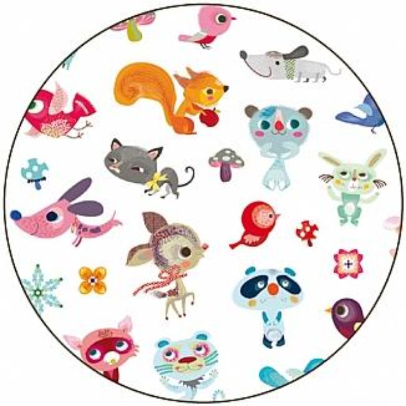 Stickers - Small Friends (4 Packs) - Djeco