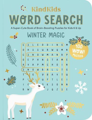 Kindkids Word Search - Winter Magic - Children's Book - Paperback