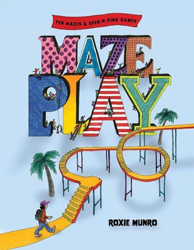 Maze Play - Children's Book - by Roxie Munro - Hardcover