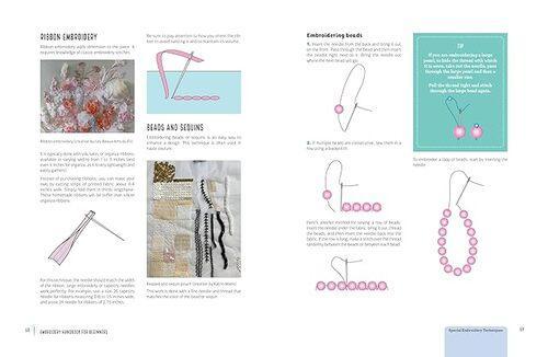 Embroidery Handbook for Beginners - Craft Book - by Catherine Guidicelli