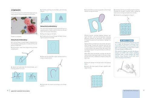 Embroidery Handbook for Beginners - Craft Book - by Catherine Guidicelli