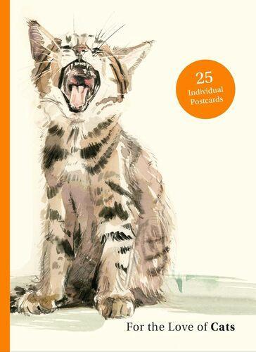 For The Love Of Cats 25 Postcards - by Ana Sampson - Paperback