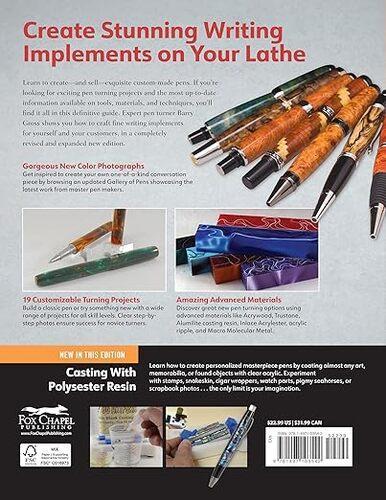 Pen Turners Workbook 4th Edition - by Barry Gross - Paperback