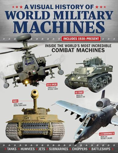 Visual History of World Military Machines - Military History Book by Alex Harris