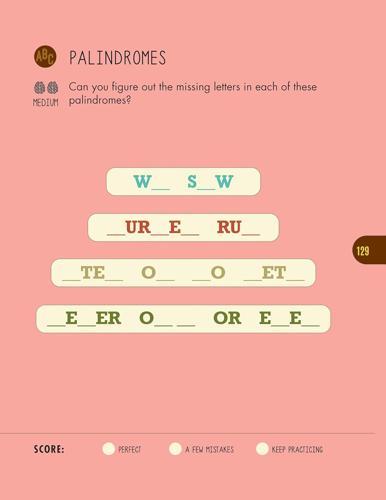 Brilliant Brain Teaser Puzzles For Adults - Children's Book - by Angels Navarro