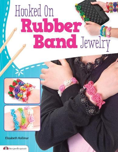 Hooked on Rubber Band Jewelry - Craft Book - by Elizabeth Kollmar - Paperback