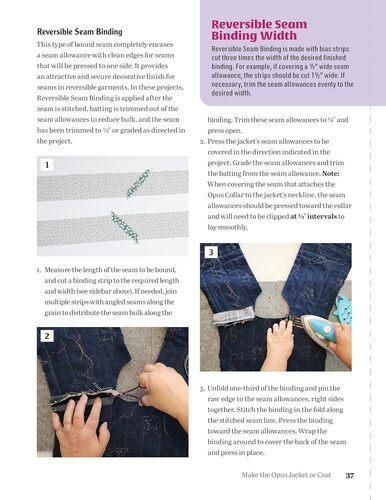 Sewing Quilted Patchwork Jackets - Craft Book - by Rae Cumbie - Paperback